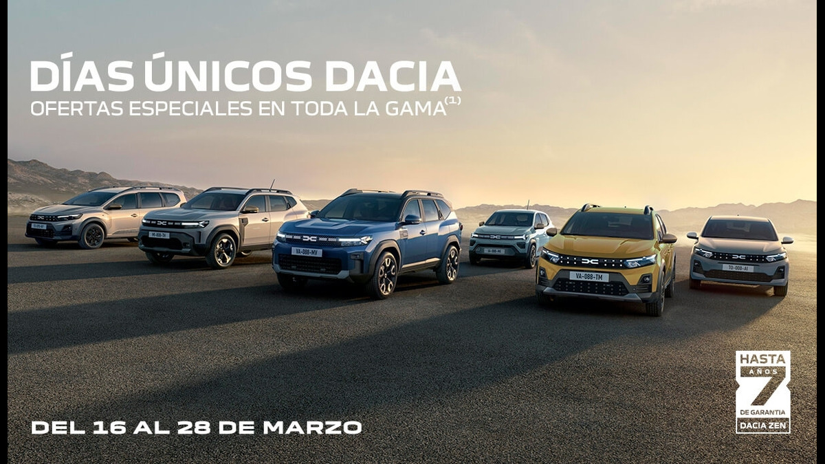OFERTA DÍAS ÚNICOS DACIA