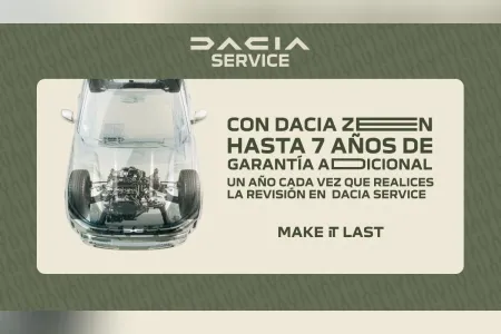 Promoción Revisión Dacia Zen